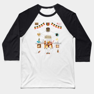 Belgium style Baseball T-Shirt